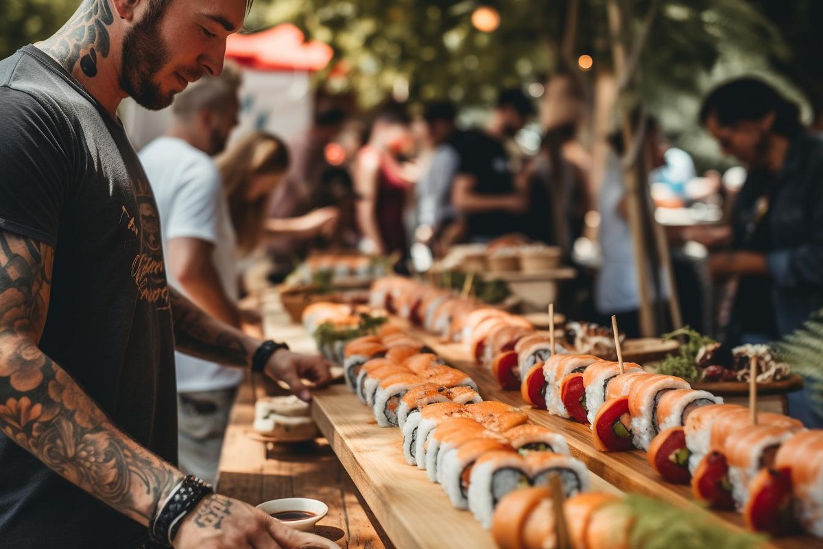 Catering sushi na wesele, wieczór panieński, kawalerski