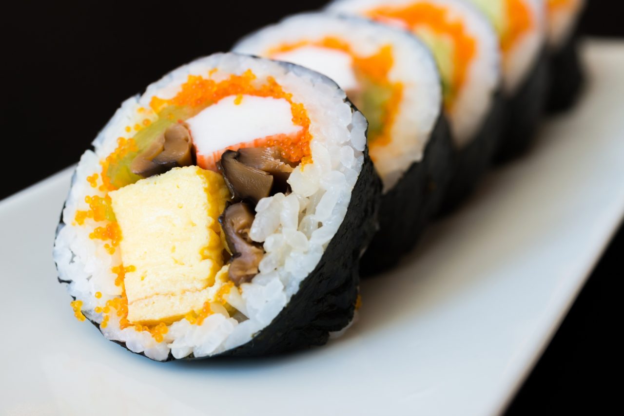 Czy sportowcy jedzą sushi?